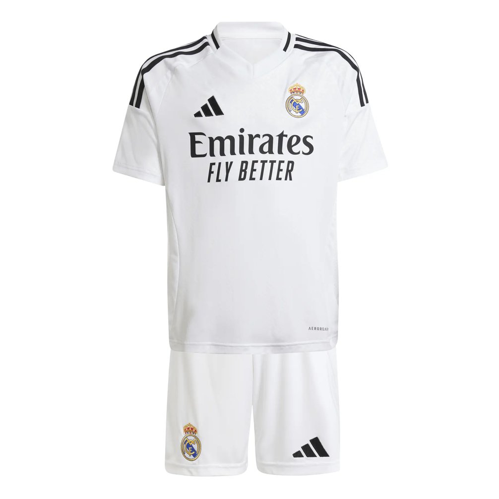 Heim Trikotset für Kinder Real Madrid 2024/25 by Adidas