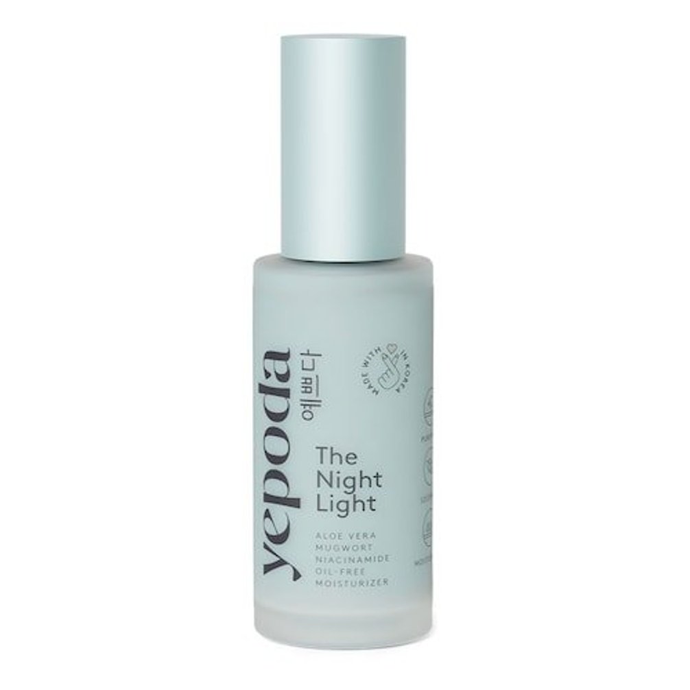 Yepoda - The Night Light - Ölfreie Nachtcreme Mit Aloe Vera, Beifuß Und Niacinamid - hydrate The Night Light 50ml