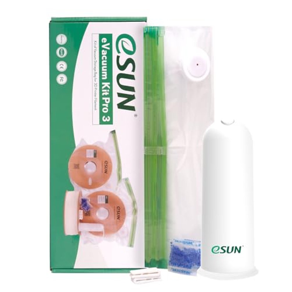 eSUN Upgrade Vakuum Kit 10pcs Filament Vakuumbeutel mit USB-Pumpe
