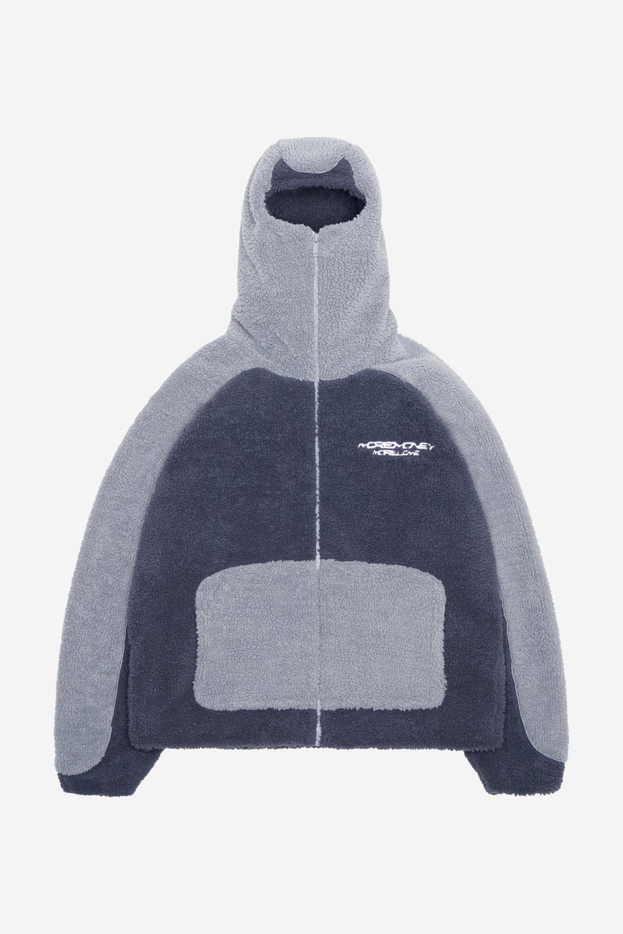 MULTIFACED FLEECE BLUE NOTES