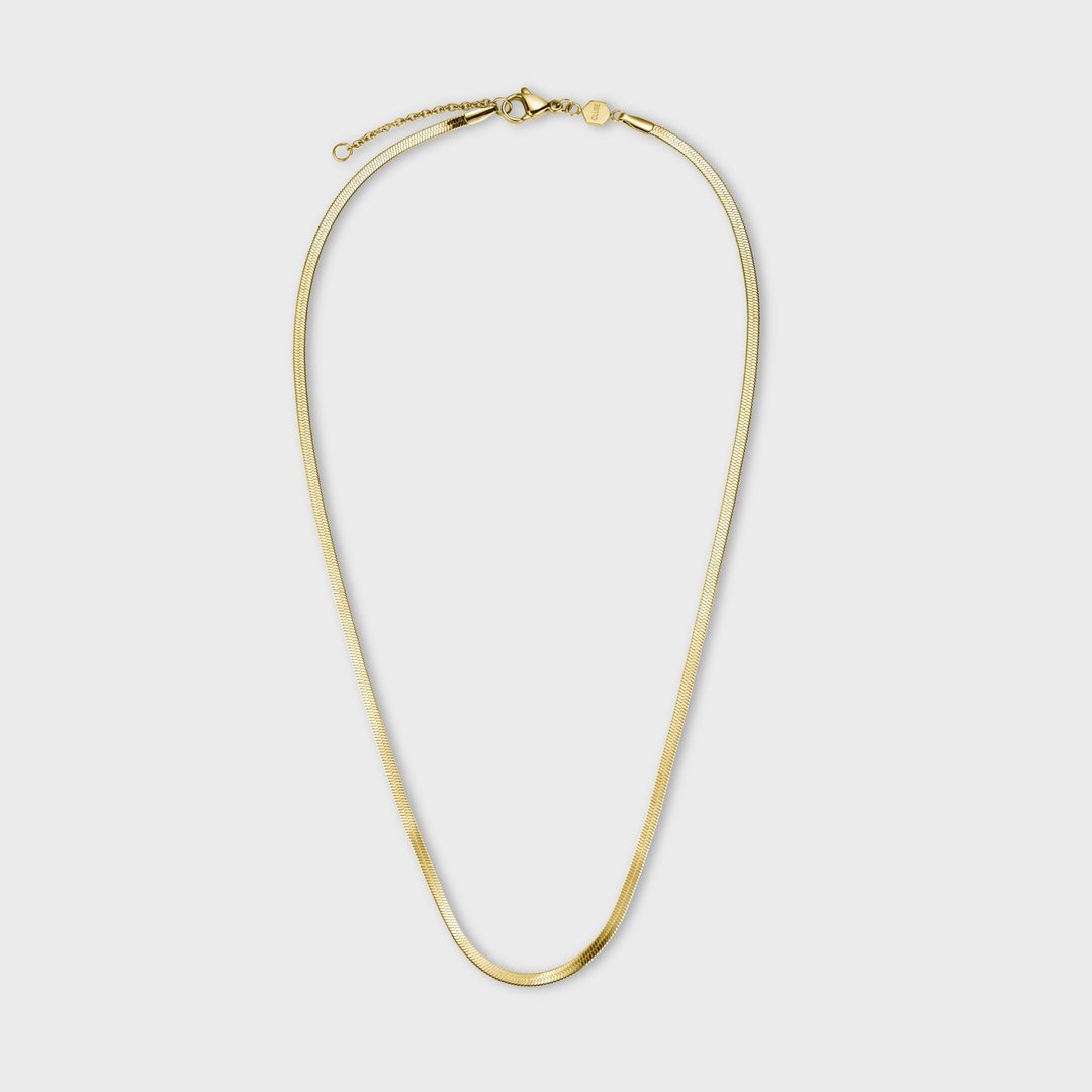 Essentielle Snake Necklace Gold Colour by Cluse