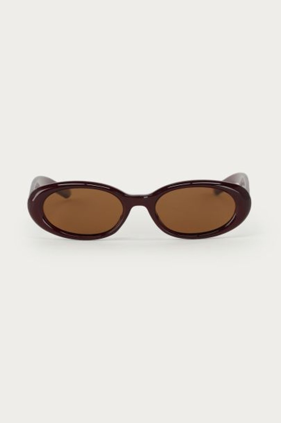 My Jewellery The Jackie burgunderrote ovale Sonnenbrille
