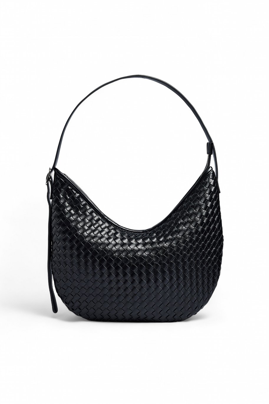 Woven Rounded Handbag