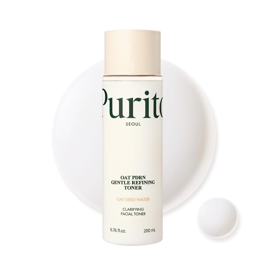 PURITO Oat PDRN Refining Toner für empfindliche Haut, 200 ml