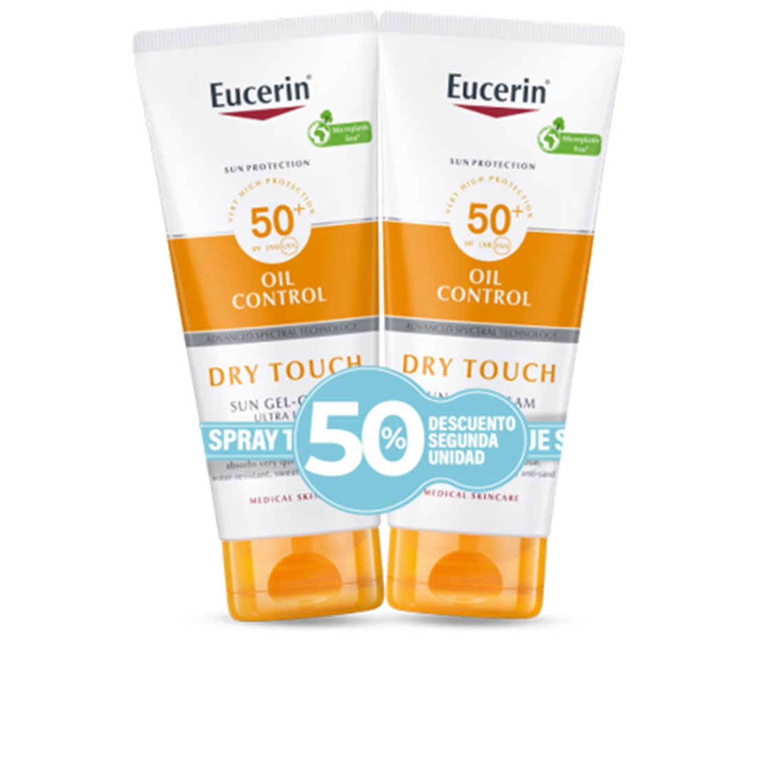 Sensitive Protect Dry Touch Gel-creme Spf50+ Promo 2 X 200 ml