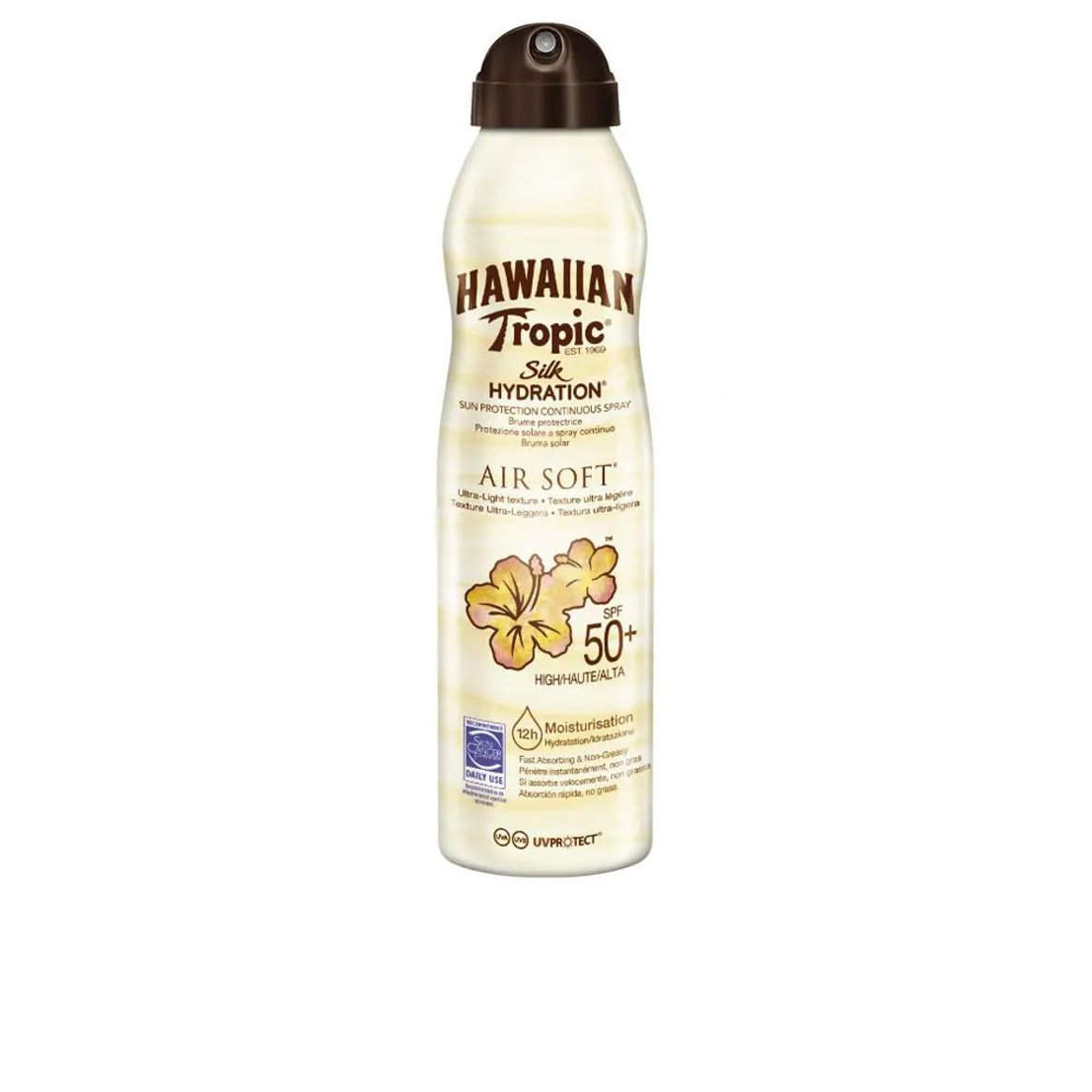 Hawaiian Tropic Silk Hydration Air Soft Sun Spray Lotion SSF 30 177 ml