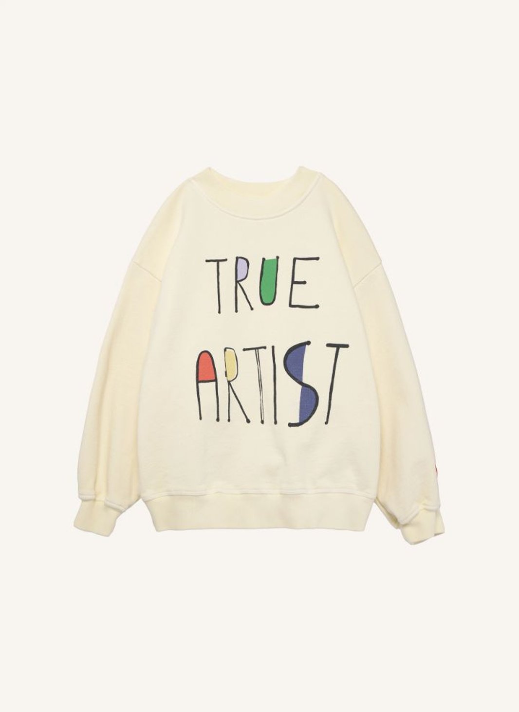 Sweatshirt Nr. 11 Bio-Baumwolle | Blasses Gelb