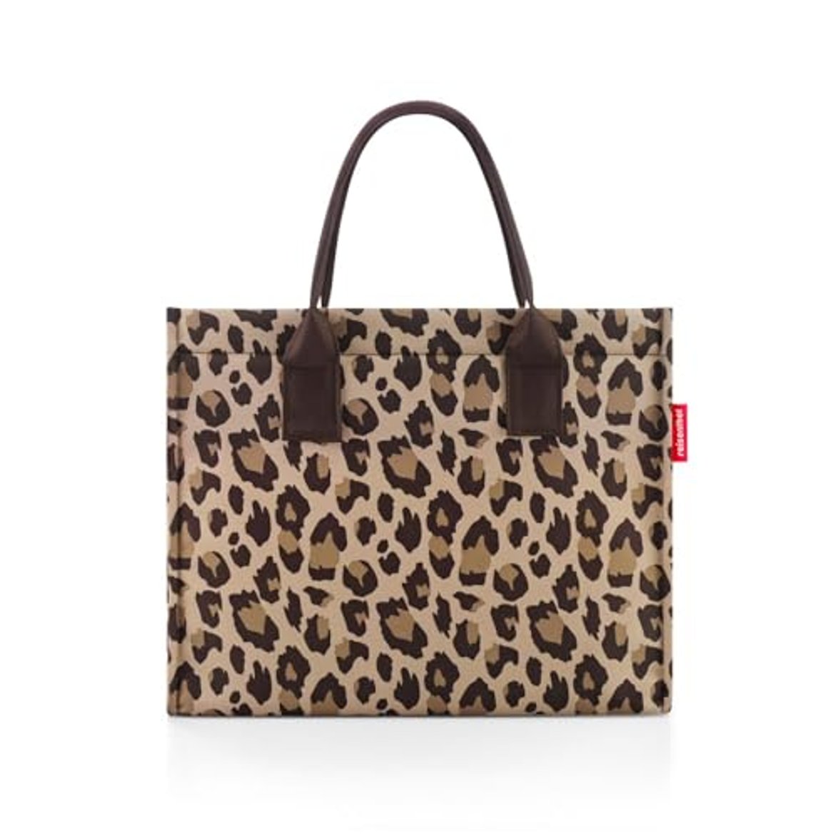 Reisenthel daily shopper leo macchiato – Moderner, geradliniger Shopper für jeden Anlass - praktische Handtasche