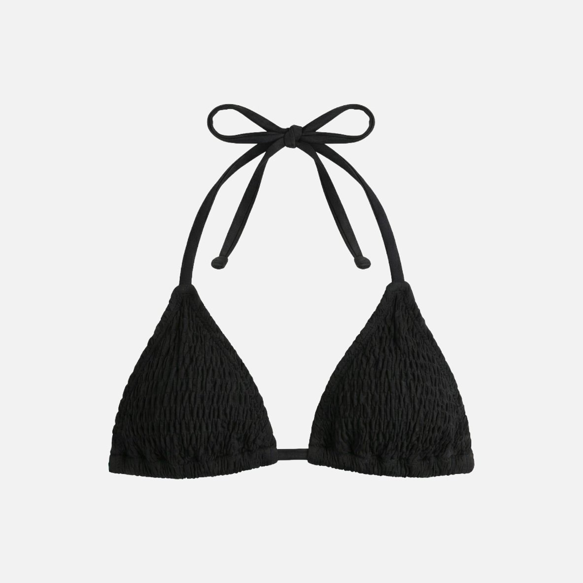 String Bikini Top, Black by Pure Earth Collection
