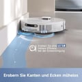 Mova E30 Ultra saugroboter mit wischfunktion, automatischer Entleerung &amp; Mop-Selbstreinigung, 7000Pa, 10,5mm Mop-Anhebung, Robo Swing Tech, Ultraschall-Teppicherkennung, 75 Tage Hands-Off Reinigung