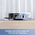 Mova E30 Ultra saugroboter mit wischfunktion, automatischer Entleerung &amp; Mop-Selbstreinigung, 7000Pa, 10,5mm Mop-Anhebung, Robo Swing Tech, Ultraschall-Teppicherkennung, 75 Tage Hands-Off Reinigung