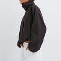 High neck sporty jacket