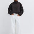 High neck sporty jacket
