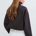 High neck sporty jacket