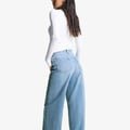 Wide Leg - light-blue denim