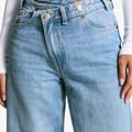 Wide Leg - light-blue denim