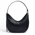 Woven Rounded Handbag