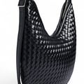 Woven Rounded Handbag