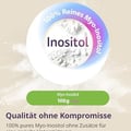 effective nature Inositol Pure 180 g - Hochreines Myo-Inositol Pulver - Geschmacksneutral - 4000 mg pro Tagesdosis - Gut Löslich - Vegan - Ohne Zusätze