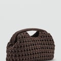 MANGO Handbag ‘Sidney’ in Dark Brown