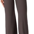 Nahtlose Straight Leggings Damen Hohe Taille Flared Leggings Yoga Hosen Sport Yoga Legging Damen Gym Yoga Pants Schlaghose-Regular/Lang/Extra Lang