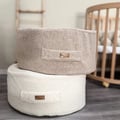 Kisu x District for kids - Sitzsack boucle teddy