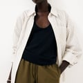 Cotton Loop Detail Shirt