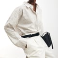 Cotton Loop Detail Shirt