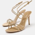 ABSATZSANDALETTE MIT GLITZERDETAILS