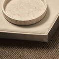 H&M Rundes Marmortablett - Hellbeige