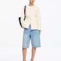 Arket Lange Jeansshorts