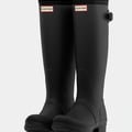 WOMENS ORIGINAL TALL BACK ADJUSTABLE BOOT - Gummistiefel - black