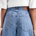 ONLY Tall – Paulina – Weite Jeans aus hellblauem Denim mit hohem Bund