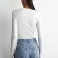 COS Langarmshirt aus Baumwolle 