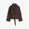 Bershka Trenchcoat mit Stehkragen