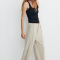 Pull&Bear Anzughose mit Bundfalten