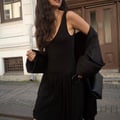 Volume Mini Dress