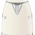Smeg, Kleiner elektrischer Wasserkocher KLF05CREU 0,8 L, Edelstahlfilte