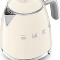 Smeg, Kleiner elektrischer Wasserkocher KLF05CREU 0,8 L, Edelstahlfilte