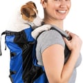 Galatée Hundetragerucksack, Tragbarer Verstellbarer Hunderucksack, Belüfteter Haustiertragerucksack, Haustierrucksack Zum Wandern Im Freien Wandern Bergsteigen Reisen(S, Schwarz)