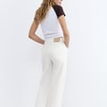 Pull&Bear Wide Leg Jeans mit hohem Bund