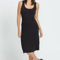 RIZZLED - Etuikleid - black