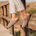 KIDMI Wildleder Clogs für Damen