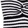Stripe Twist Detailed Tube Top