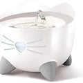 Catit PIXI Katzen-Trinkbrunnen, Fließwasserbrunnen, Edelstahl