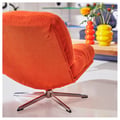 IKEA DYVLINGE Drehsessel, Kelinge orange