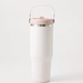 THE ICEFLOW FLIP STRAW TUMBLER UNISEX - Trinkflasche - rose quartz