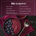 NaturaleBio Organic Acai Powder, Freeze-Dried Superfood | 50g 