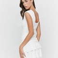 TALLY WEiJL Weißes Spitzen-Minikleid