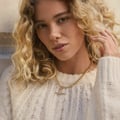 BLEND CABLE KNIT CREW NECK - Strickpullover - ecru cream